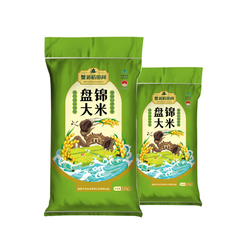 蟹游稻田间-盘锦大米
